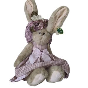 NWT vintage the bearington collection bunny rabbit andrea #4159 plush retired